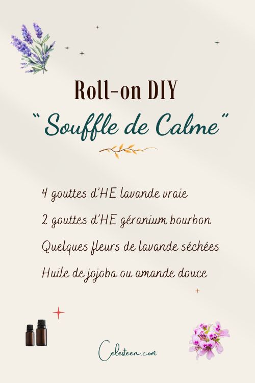 roll-on DIY anti-stress recette